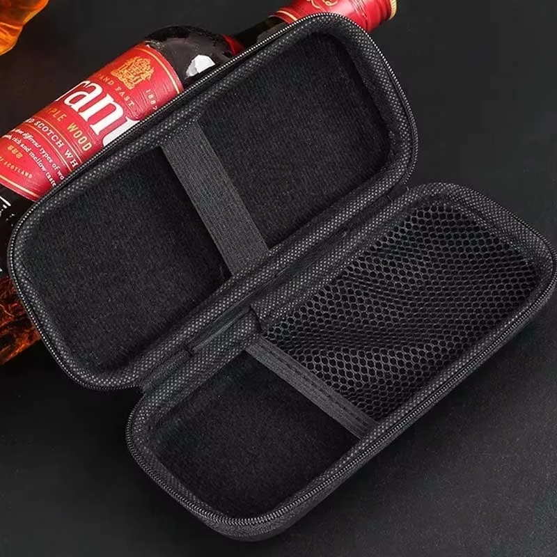 Premium Cigar Case - 6er-Set Tragbares Zigarrenetui – Leichte Reise-Humidor-Tasche