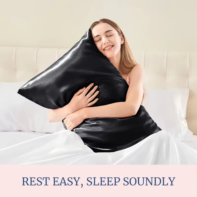 Silk Pillowcase - Für Damen und Herren, 1/2 Stück,