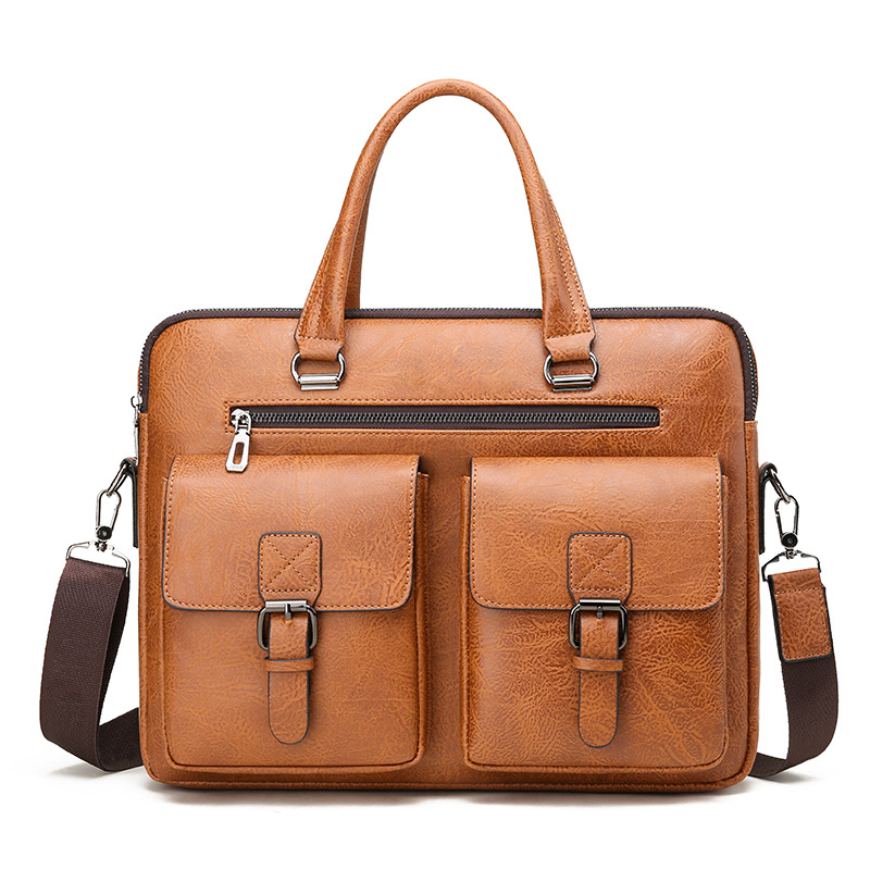 Leather Briefcase - Luxus Marke Mann Business Aktentasche Tasche