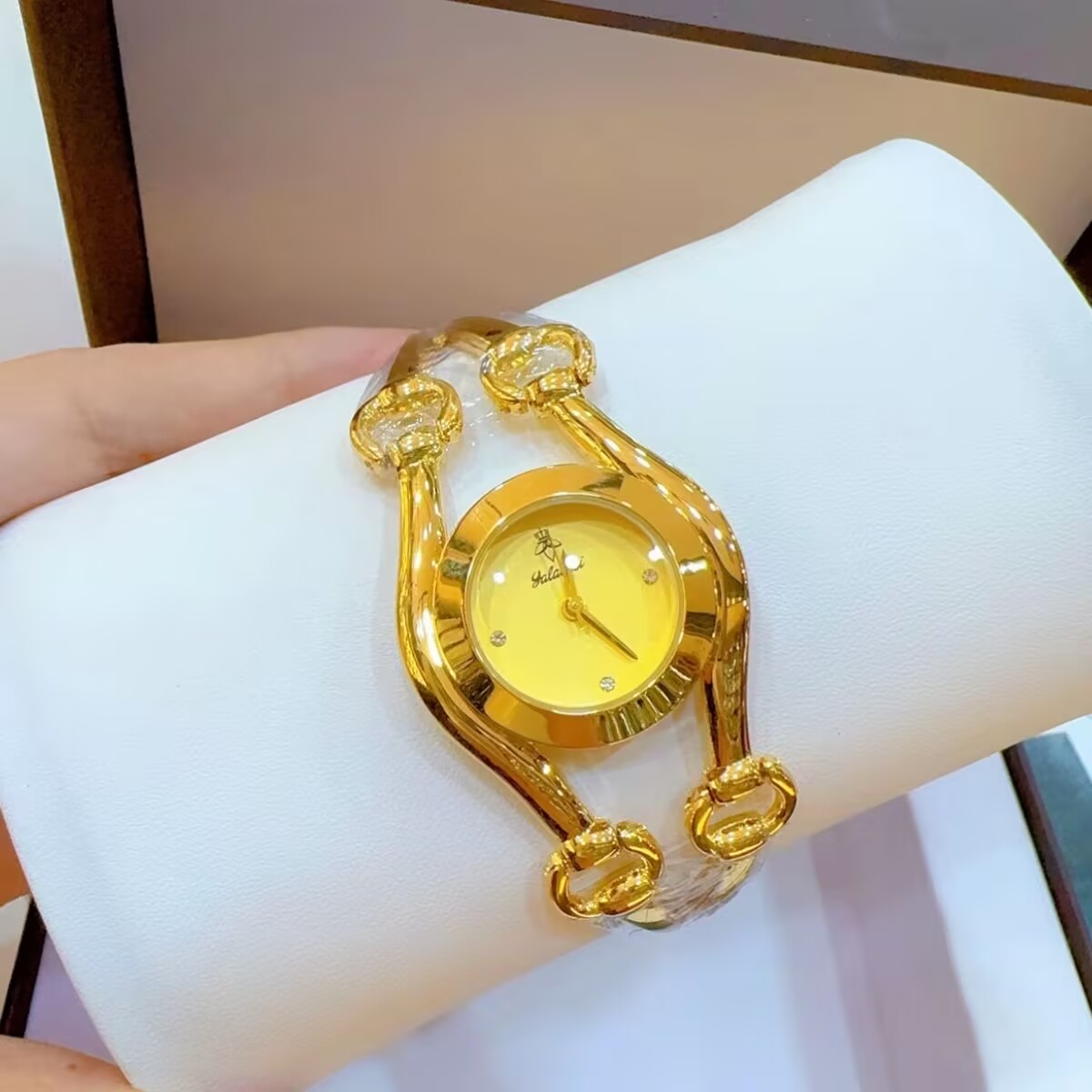 Gold Plated Jewelry - Neue französische Dubai 24K vergoldete Uhr