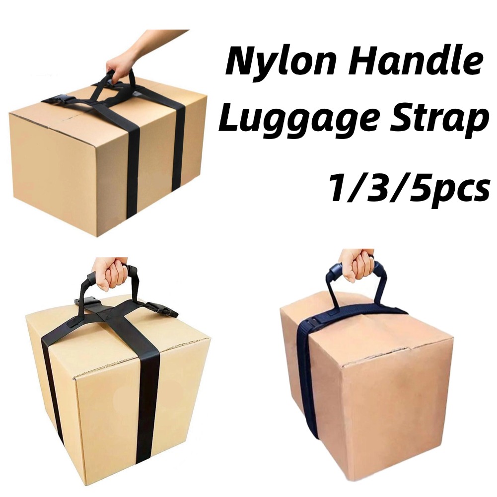 Travel Luggage Set - Tragbarer Gepäckgurt mit Nylon-Griff für Koffer,