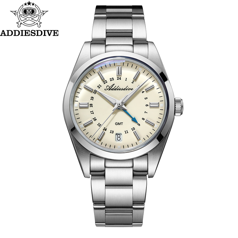 Luxury Watch Men - ADDIESDIVE Heiße Marke 36mm Luxus GMT