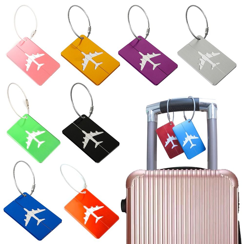 Travel Luggage Set - Aluminium Reisegepäck anhänger wieder verwendbare Koffer