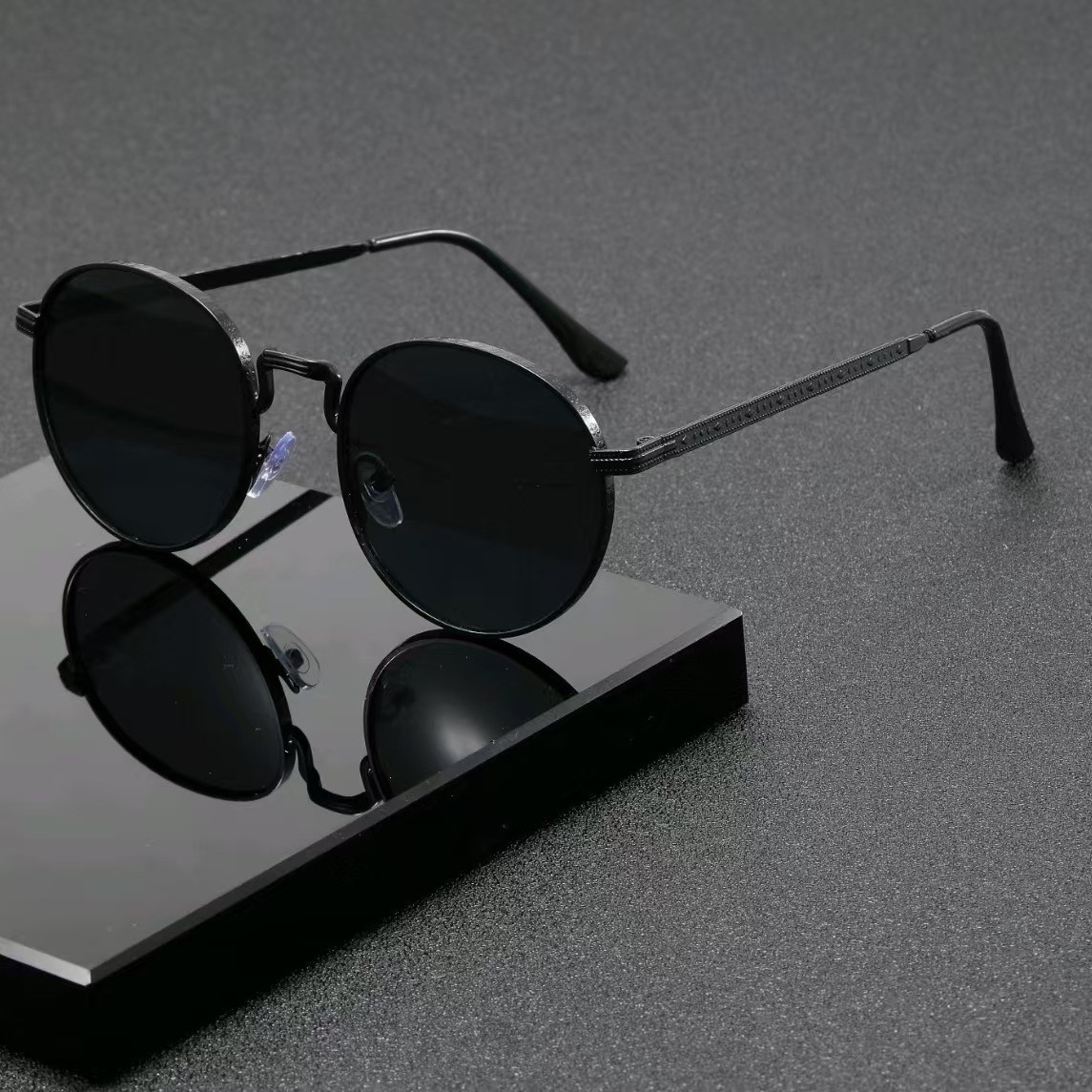 Designer Sunglasses - Modische Klassische Runde Sonnenbrille für Männer