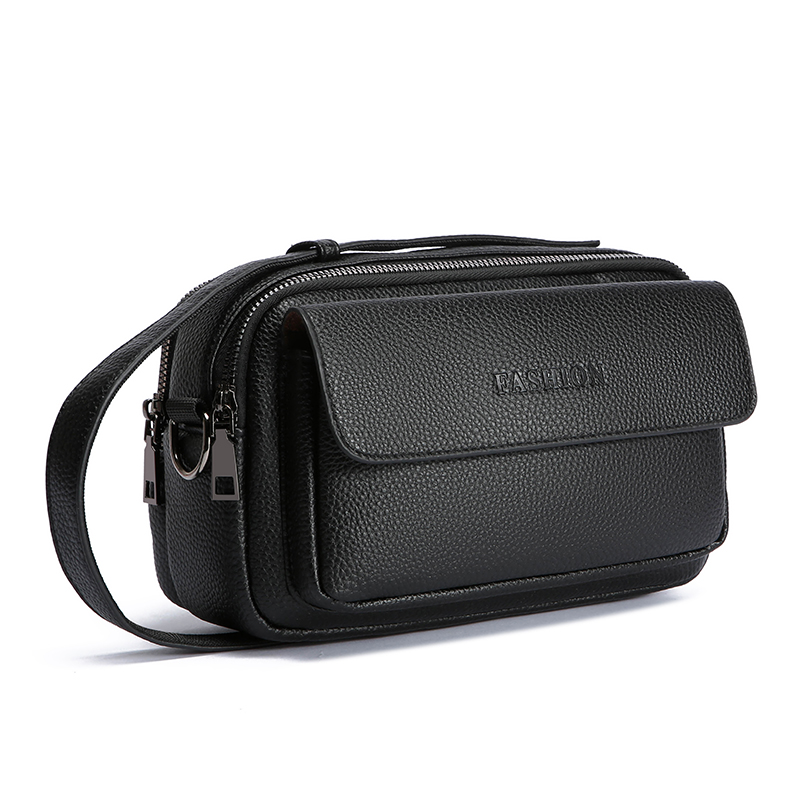 Leather Wallet Men - 2026 Neue Herren-Multitaschen-Leder-Clutch-Tasche mit großer Kapazität,