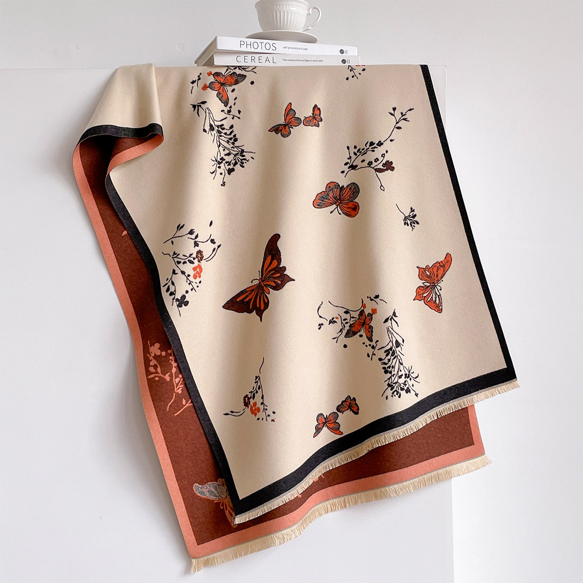 Damen-Schal aus Kaschmir-Imita – Cashmere Scarf Bewertung und Preis