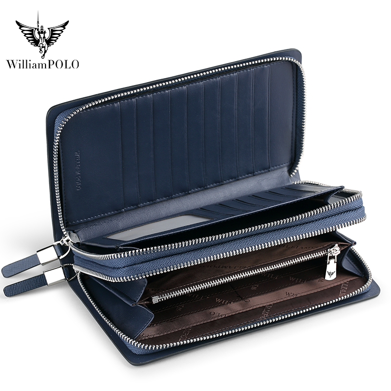 WILLIAMPOLO Luxus Herren Leder – Leather Wallet Men Bewertung und Preis