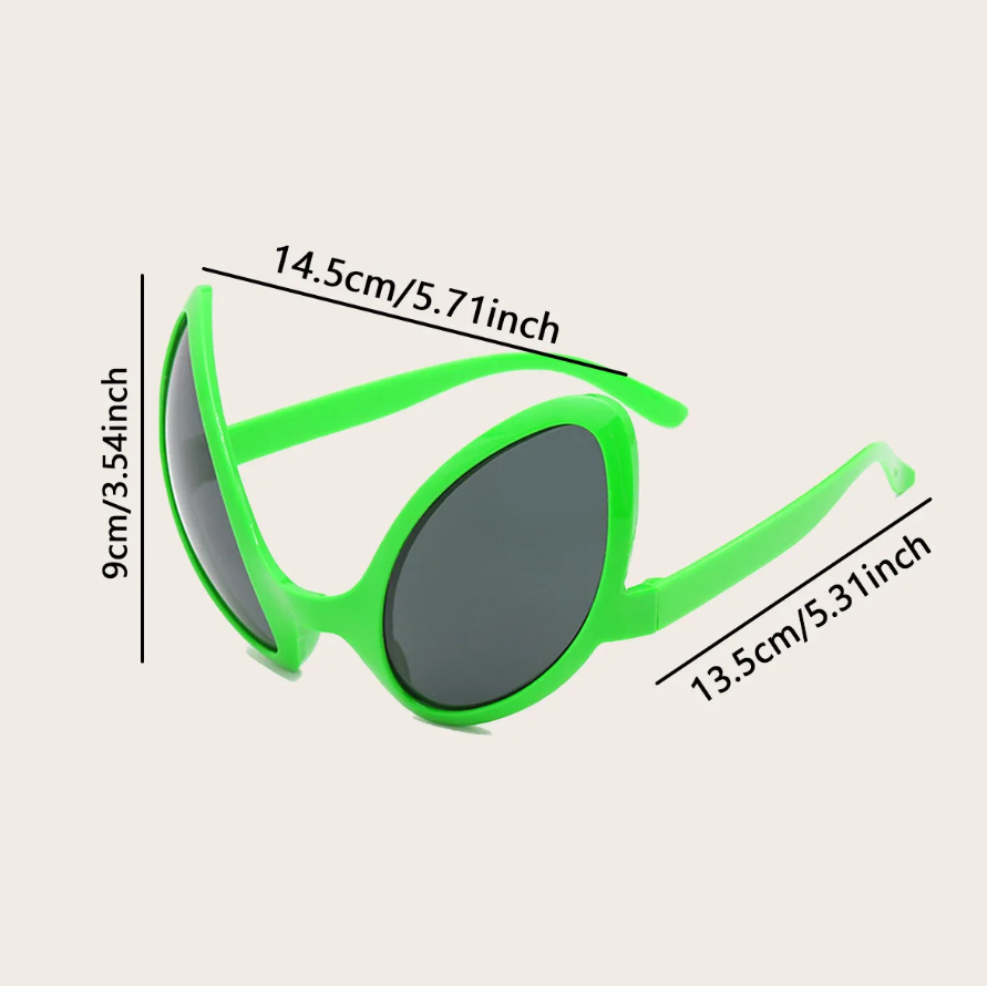 Grüne Alien Martian Schrullige – Sunglasses Uv400 Bewertung und Preis