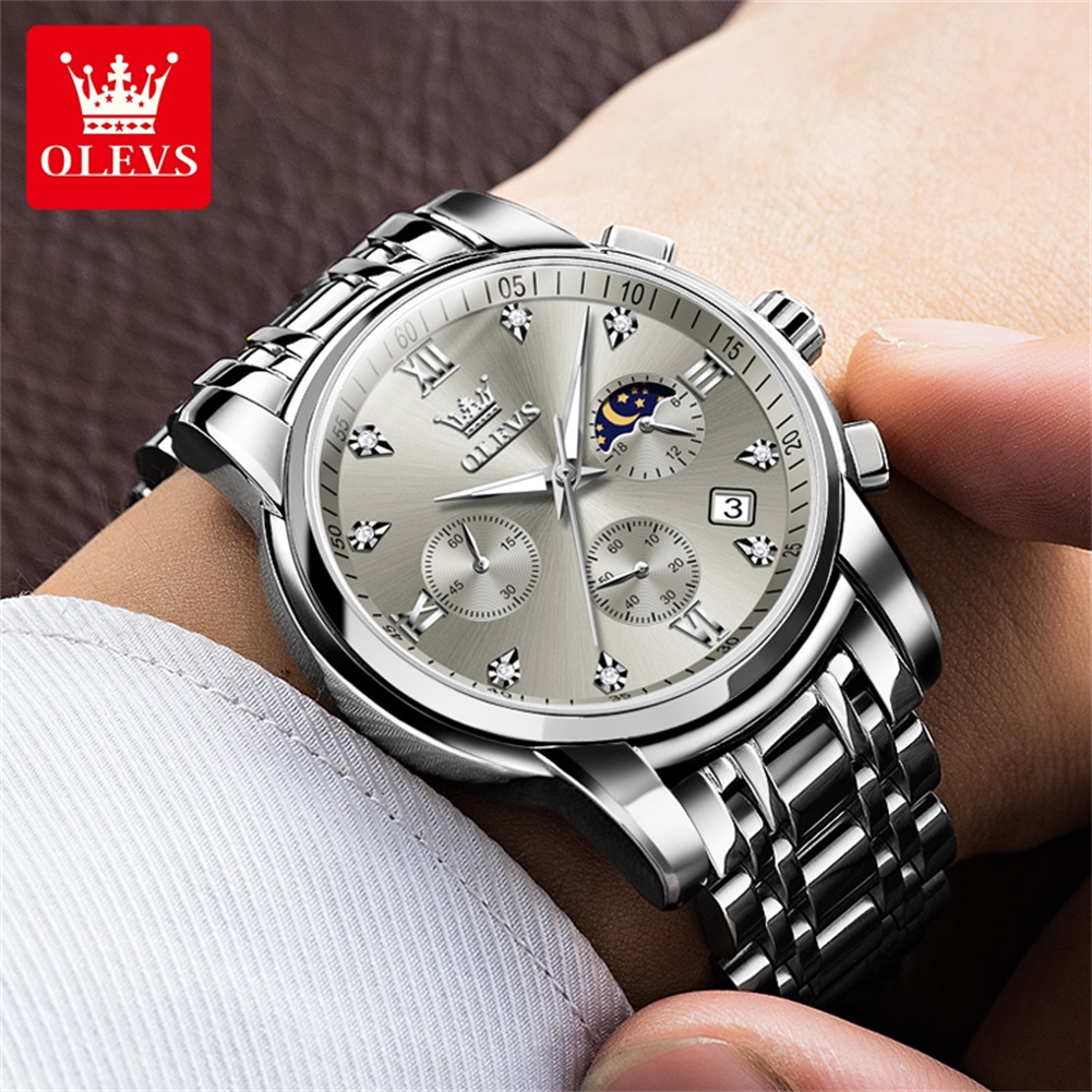 OLEVS 2858 Quarzuhr für Herren – Luxury Watch Men Bewertung und Preis
