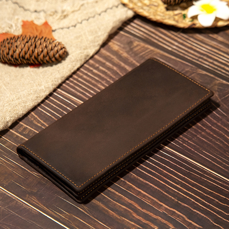 Herren Echtleder Lange Geldbör – Leather Wallet Men Bewertung und Preis
