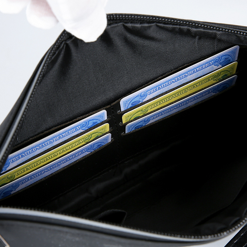 Herren-Clutch aus weichem PU-L – Leather Wallet Men Bewertung und Preis