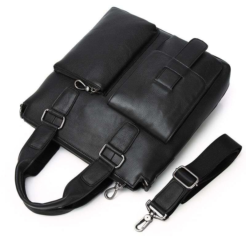 Männer Vertikale Handtasche Mä – Leather Briefcase Bewertung und Preis
