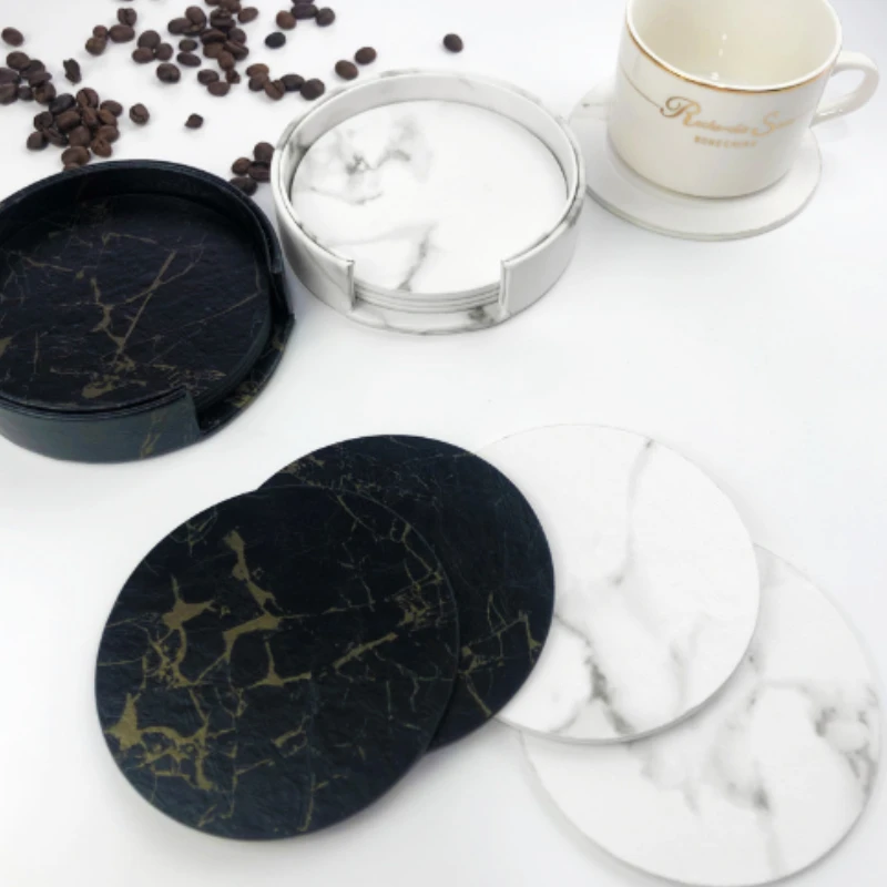 6 Stück Marmor-Untersetzer aus – Marble Coaster Set Bewertung und Preis