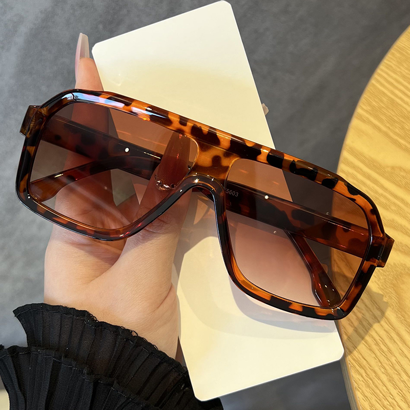 Übergroße Quadratische Blaulic – Sunglasses Uv400 Bewertung und Preis