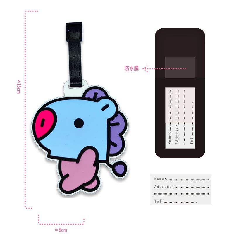 BT21 Cartoon-Schlüsselanhänger – Travel Luggage Set Bewertung und Preis