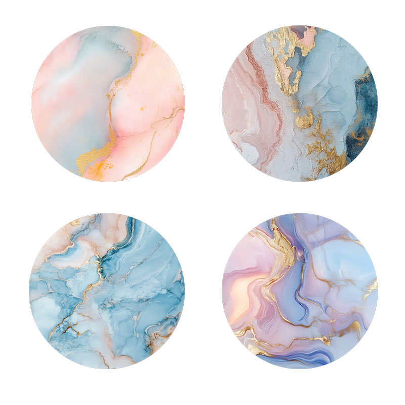 4 Stück Untersetzer mit Marmor – Marble Coaster Set Bewertung und Preis