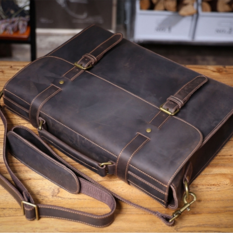 Luxus Original Herren handtasc – Leather Briefcase Bewertung und Preis