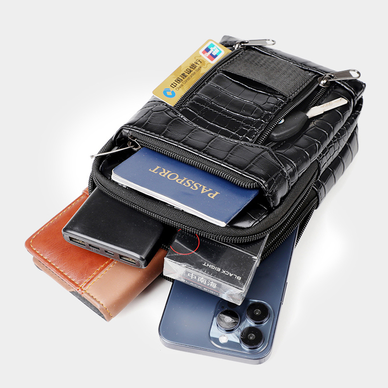 Männer Stilvolle Krokodil Druc – Leather Wallet Men Bewertung und Preis