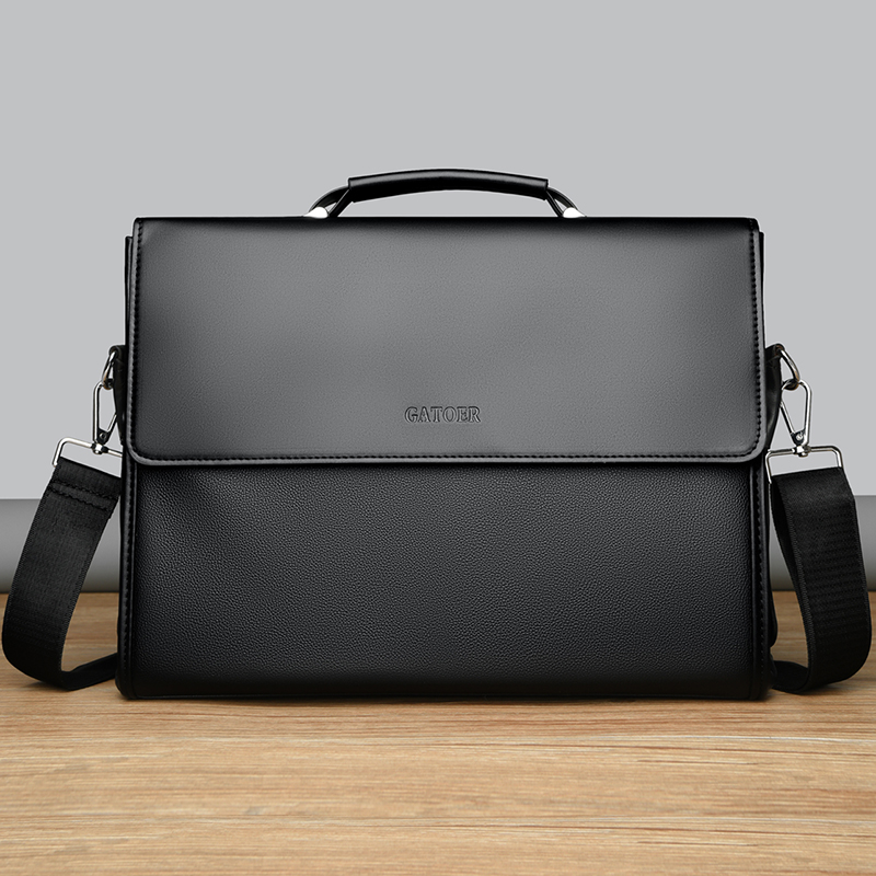 Herren Business Casual Handtas – Leather Briefcase Bewertung und Preis