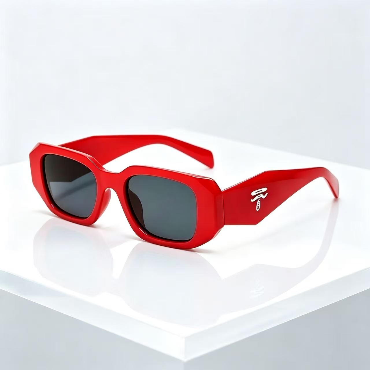 Vintage Quadratische Unisex So – Designer Sunglasses Bewertung und Preis