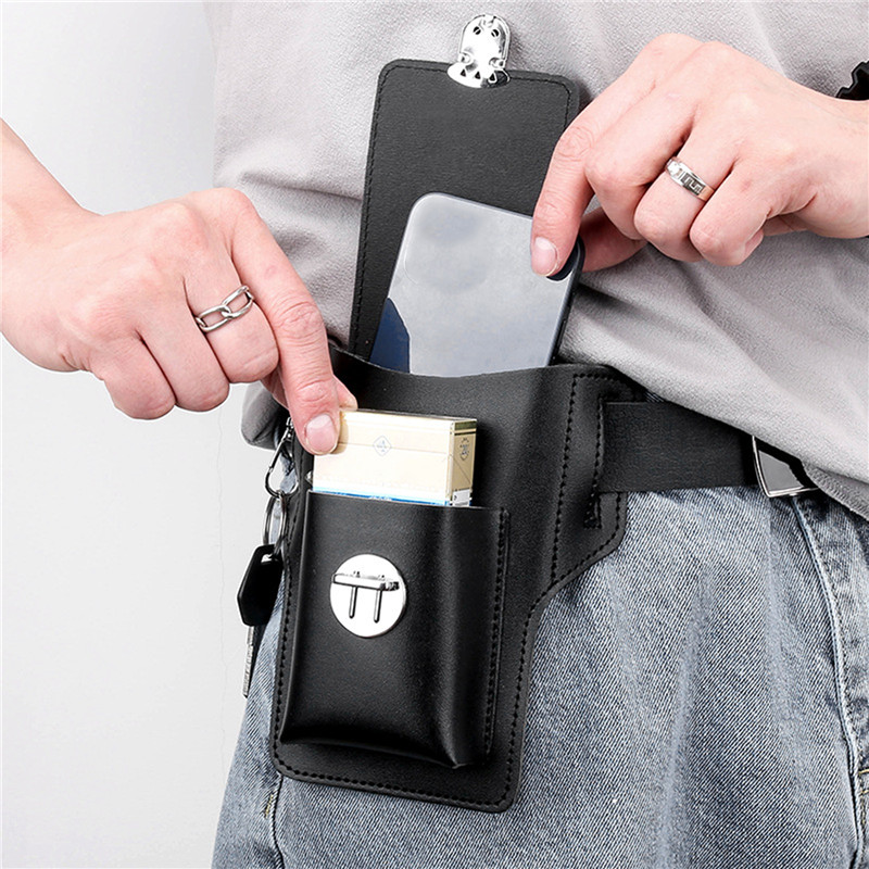Herren Gürteltasche Handyhalte – Leather Wallet Men Bewertung und Preis
