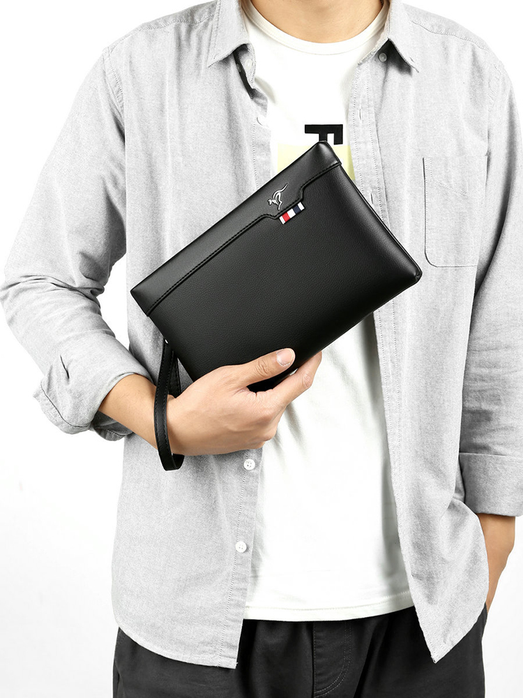 PU Leder Herren Clutch Tasche  – Leather Wallet Men Bewertung und Preis