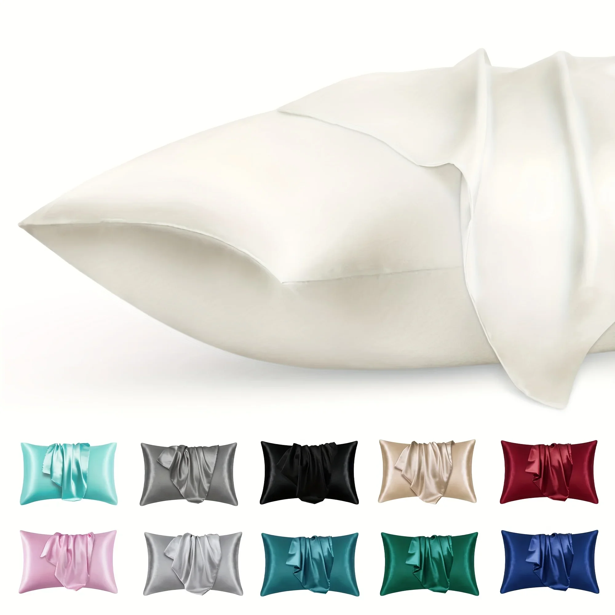 2 Stück luxuriöser Satin-Umsch – Silk Pillowcase Bewertung und Preis