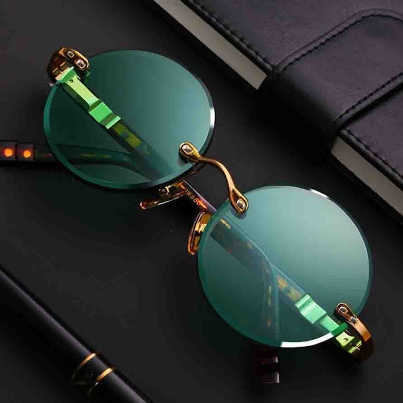 Modische Klassische Randlose S – Sunglasses Uv400 Bewertung und Preis