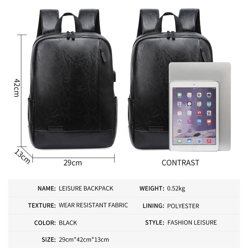 Männer Modische Rucksack PU Le – Leather Briefcase Bewertung und Preis