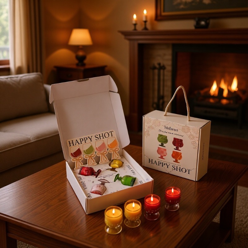 Duftkerzen-Geschenkset in Wein – Luxury Gift Set Bewertung und Preis