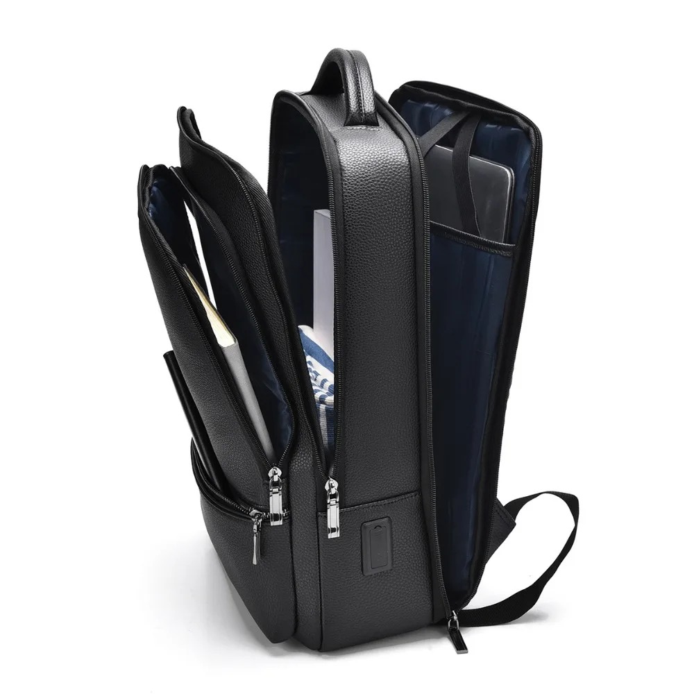 PU Leder Herren Rucksack USB L – Leather Briefcase Bewertung und Preis