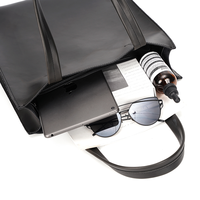 Minimalistische Lederhandtasch – Leather Briefcase Bewertung und Preis