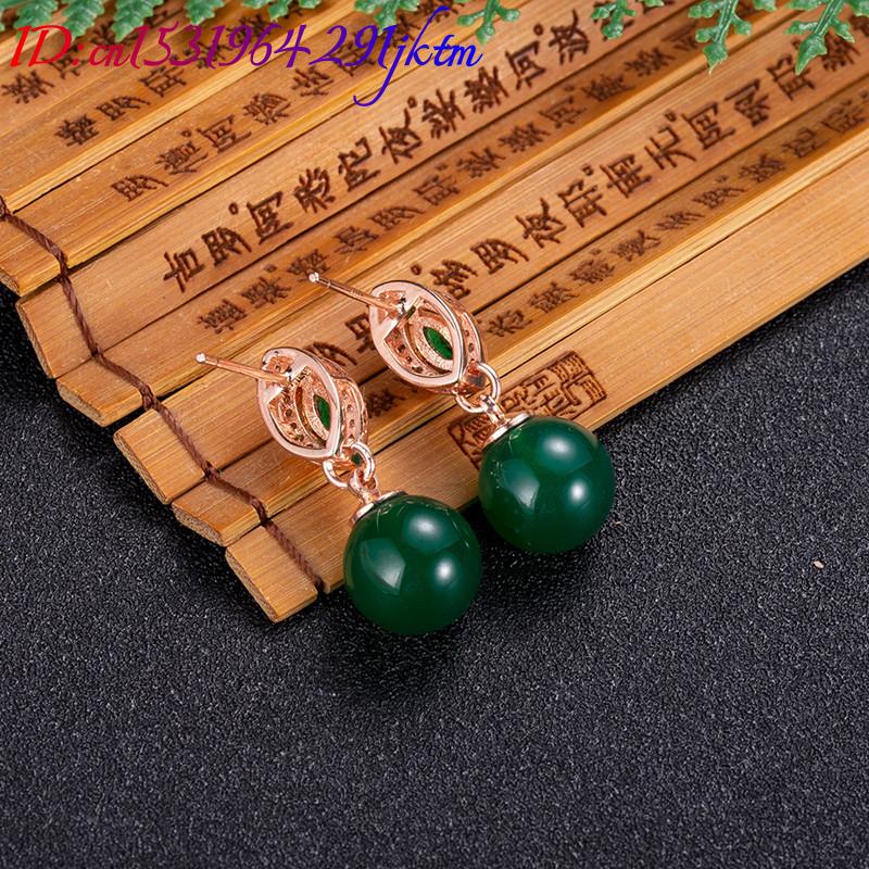 Natürliche Jade Perlen Ohrring – Gold Plated Jewelry Bewertung und Preis